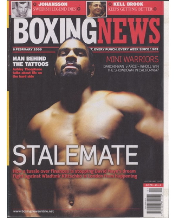 Boxing News magazine 6.2.2009  Download pdf