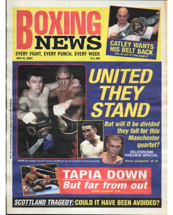 Boxing News magazine 6.7.2001 Download pdf