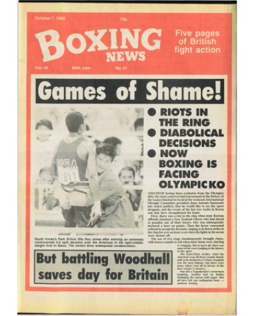 Boxing News magazine 7.10.1988 Download pdf