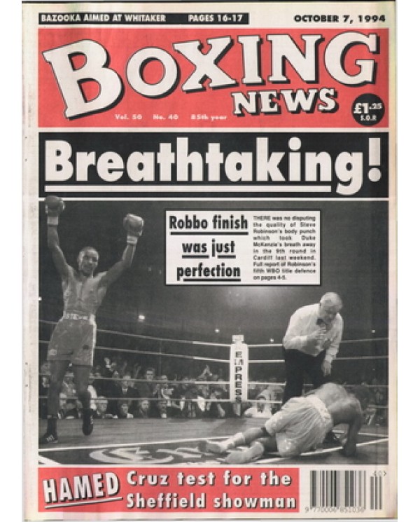 Boxing News magazine 7.10.1994 Download pdf