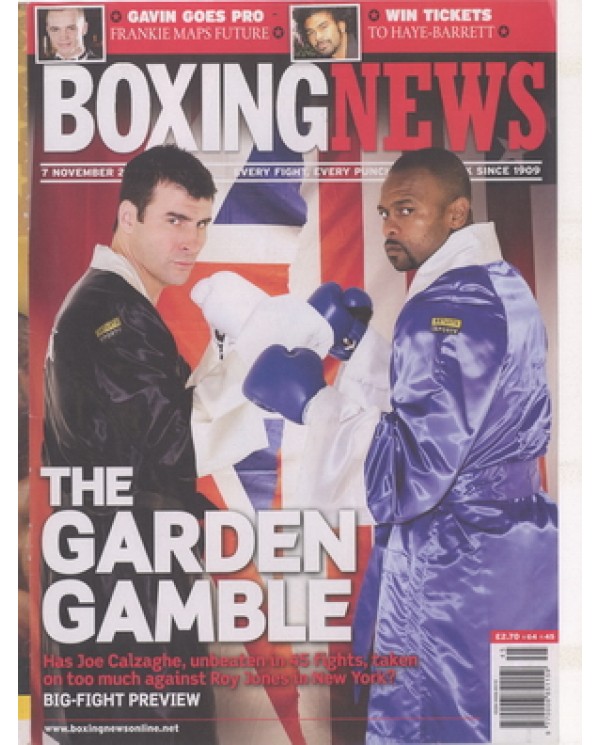Boxing News magazine  7.11.2008  Download pdf