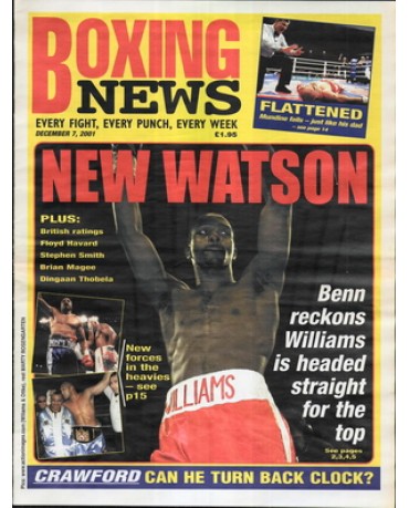 Boxing News magazine 7.12.2001 Download pdf
