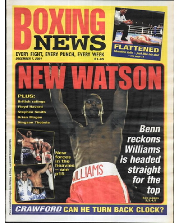 Boxing News magazine 7.12.2001 Download pdf