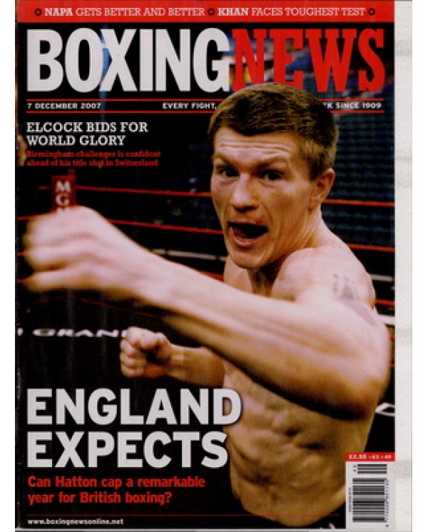 Boxing News magazine 7.12.2007 Download pdf