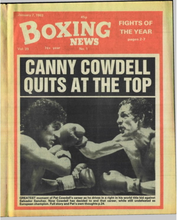 Boxing News magazine 7.1.1983 Download pdf