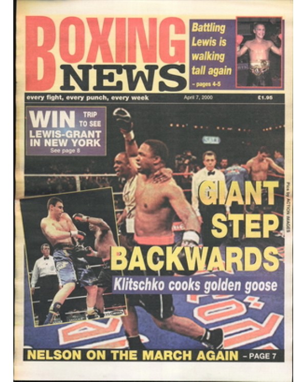 Boxing News magazine 7.4.2000 Download pdf