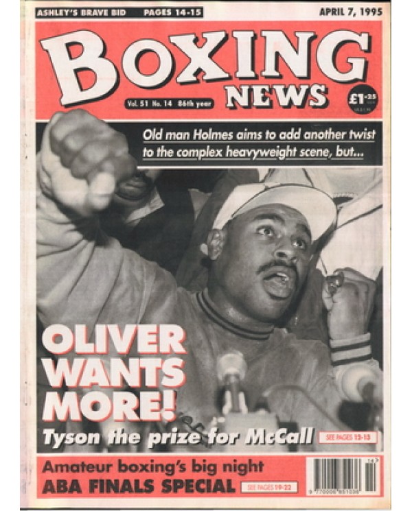 Boxing News magazine 7.4.1995 Download pdf