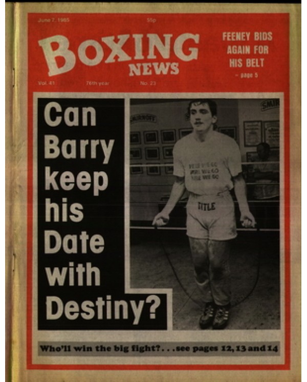 Boxing News magazine 7.6.1985 Download pdf