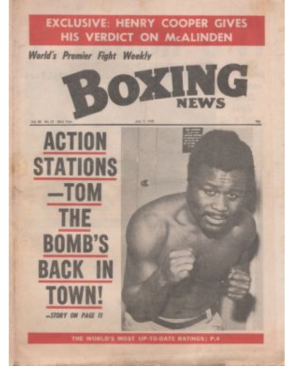 Boxing News magazine Download PDF 7.7.1972