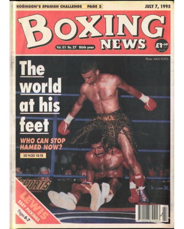 Boxing News magazine 7.7.1995 Download pdf