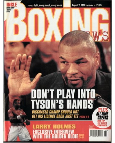 Boxing News magazine 7.8.1998 Download pdf
