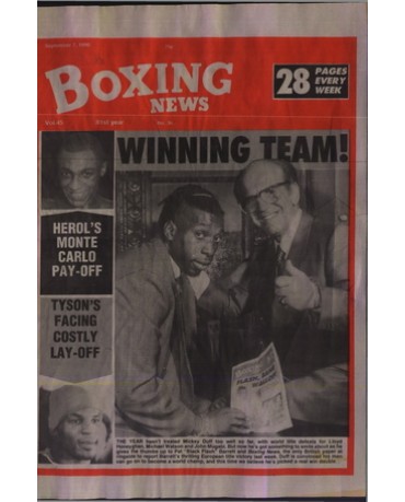 Boxing News magazine 7.9.1990 Download pdf