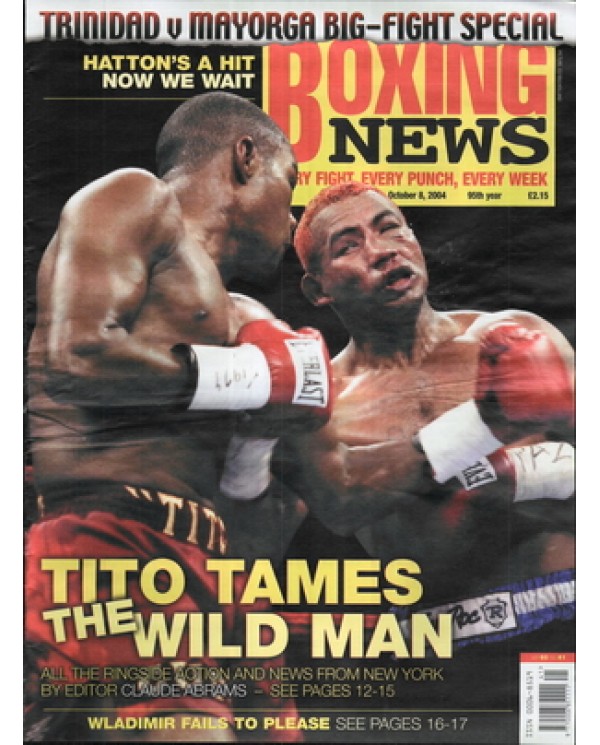 Boxing News magazine 8.10.2004 Download pdf