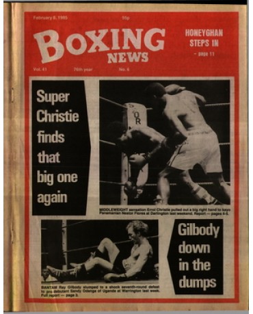 Boxing News magazine 8.2.1985 Download pdf