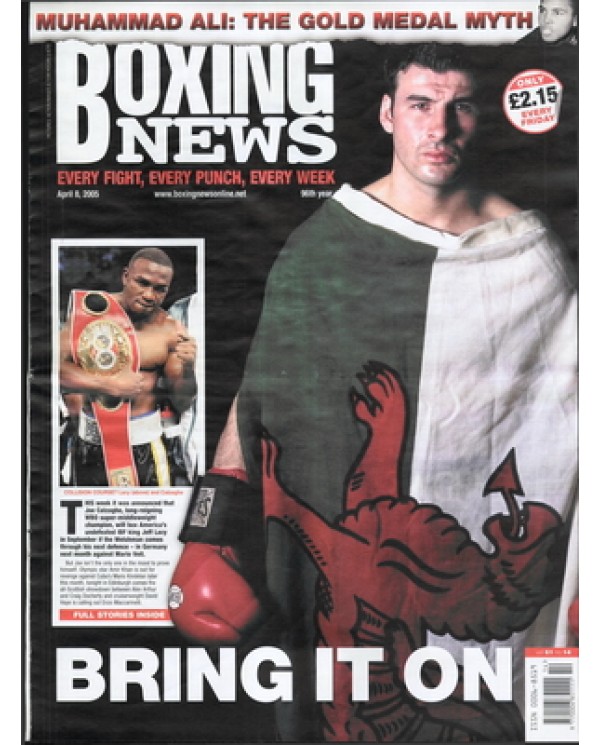 Boxing News magazine 8.4.2005 Download pdf