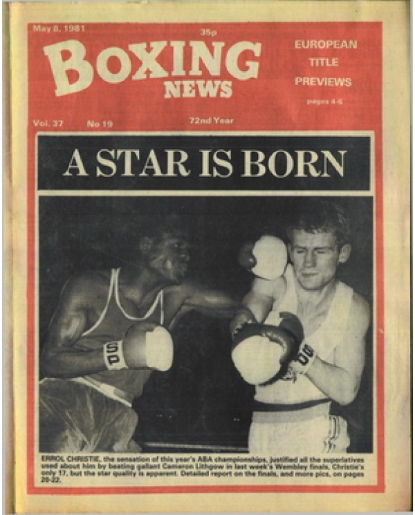 Boxing News magazine 8.5.1981 Download pdf