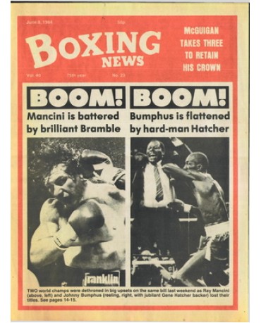 Boxing News magazine 8.6.1984 Download pdf