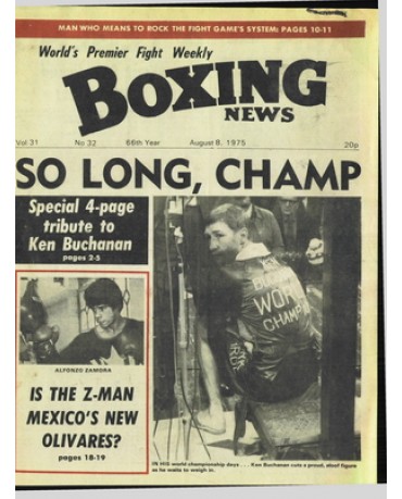 Boxing News magazine 8.8.1975 Download pdf