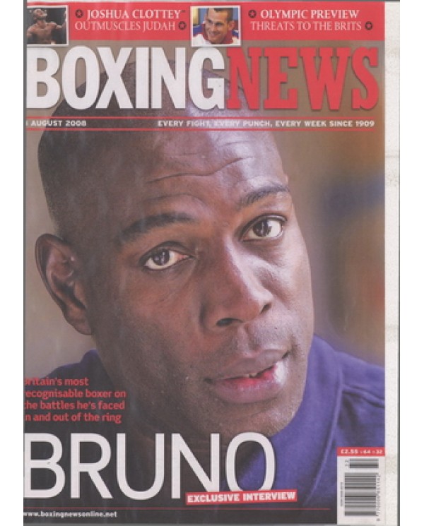 Boxing News magazine  8.8.2008  Download pdf