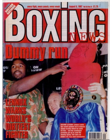 Boxing News magazine 8.8.1997 Download pdf