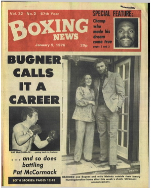 Boxing News magazine  9.1.1976 Download pdf