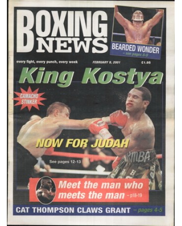 Boxing News magazine 9.2.2001 Download pdf