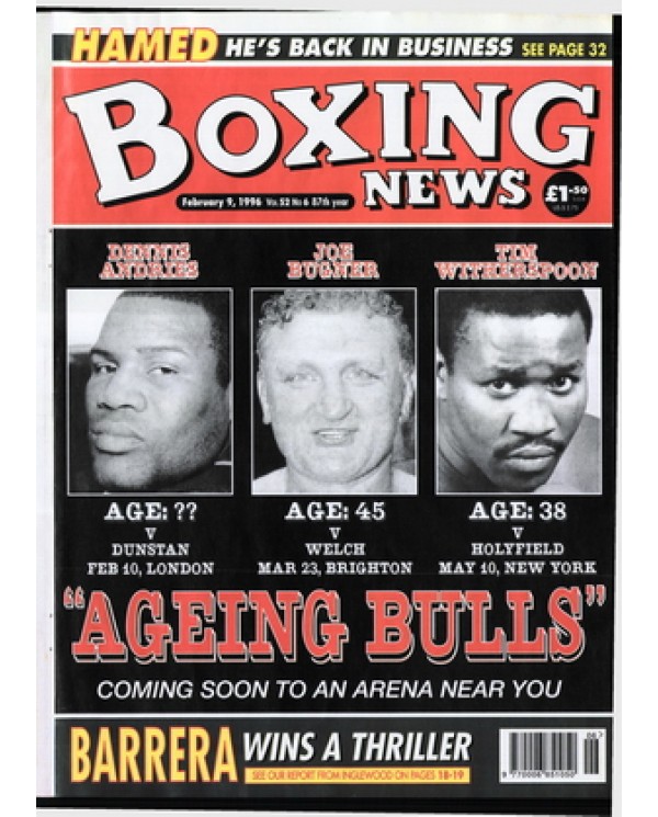 Boxing News magazine 2.2.1996 Download pdf