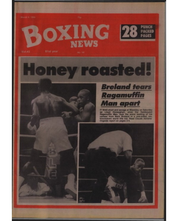 Boxing News magazine 9.3.1990Download pdf