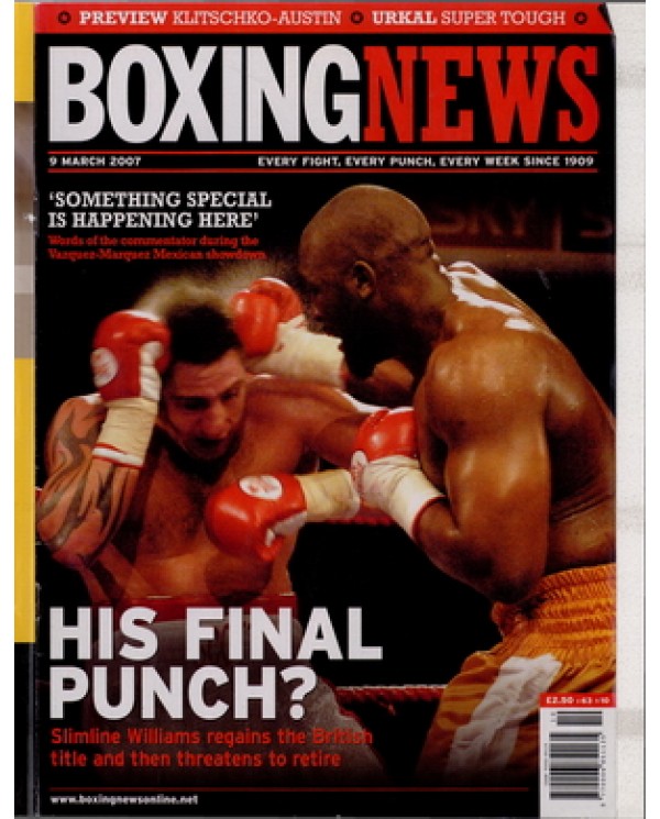 Boxing News magazine 9.3.2007 Download pdf