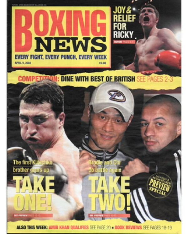 Boxing News magazine 9.4.2004 Download pdf