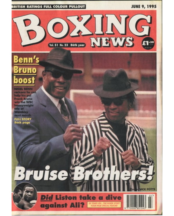 Boxing News magazine 9.6.1995 Download pdf