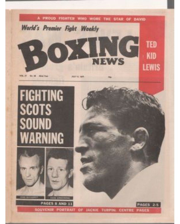 Boxing News magazine Download PDF 9.7.1971