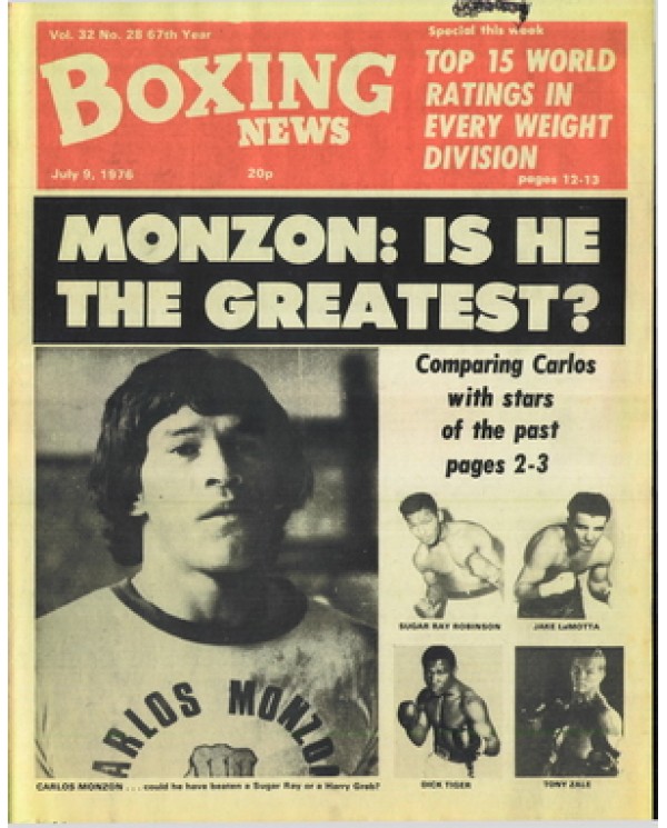 Boxing News magazine  9.7.1976 Download pdf