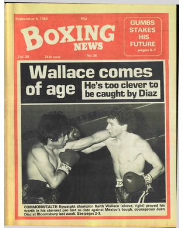 Boxing News magazine 9.9.1983 Download pdf